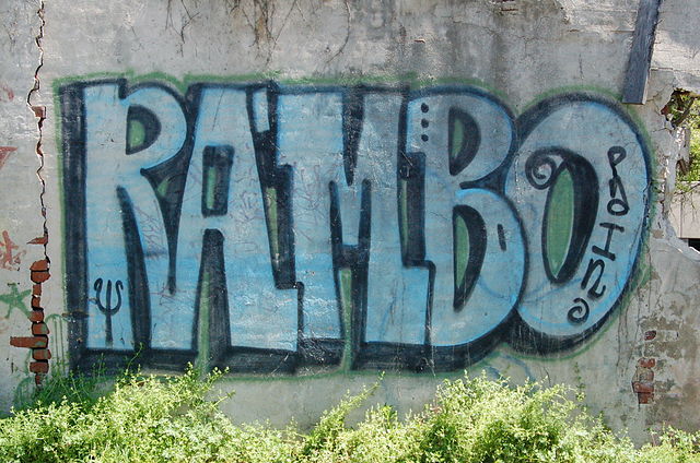 rambo_graffiti